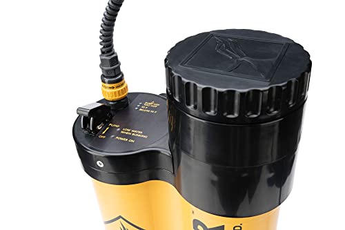 Geyser System Portable Shower & Cleaning Kit Used with Camping Stove for Camping, Overlanding, & Outdoor Recreation - Standard (No Heater)