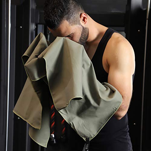 Rainleaf Microfiber Towel Perfect Travel & Sports & Camping Towel