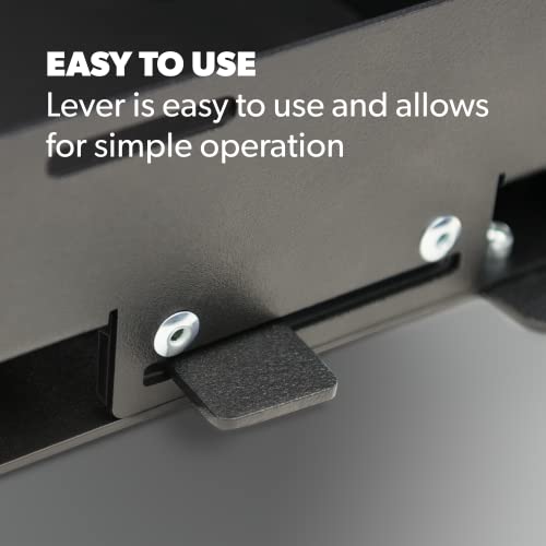 Dometic CFX3 SLD 75, Fridge Slide for CFX3 75DZ, Black, Tie down straps and M6 bolts included