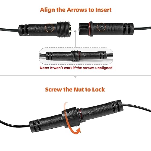 ALL-TOP Flexible Camping Light Strip with Mounting Jacket - 1300 Lumen - (White/Amber)